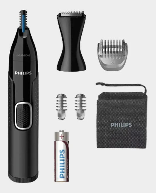 Philips, Nose, Ear, Eyebrow & Detail Trimmer, Wet & Dry, Aa Battery