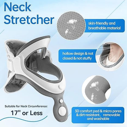 OrthoLife, Cervical Neck Traction Device, Neck Brace For Neck Pain And Support, Adjustable Inflatable Pads, Neck Stretcher To Correct Cervical Vertebrae, Restricting Cervical Motion