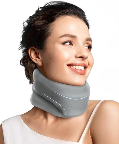 OrthoLife, Neck Brace Cervical Collar - Neck Support Brace For Sleeping, Soft Foam Wraps Keep Vertebrae Stable And Aligned For Relief Of Cervical Spine Pressure For Women & Men