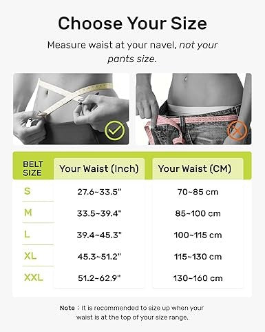 OrthoLife, Back Brace For Lower Back Pain Relief, 8X Powerful Lumbar Support With 3D Pad Massage, Back Support Belt For Men Women, Breathable Back Support Brace With Adjustable Strap