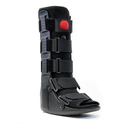 OrthoLife, Brace Direct Air Cam Walker Fracture Boot Tall- Full Medical Recovery, Protection And Healing Walking Boot - Foot Or Ankle Injuries, Fractures And Sprains Doctor Recommended Boot, Men & Women, Right