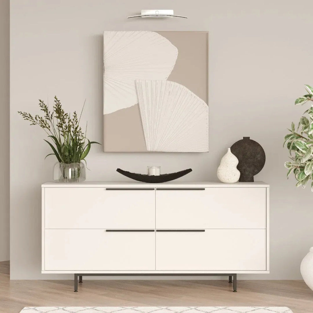 KDesign Console [White] HxWxD: 74.3x160x44.5cm, ON3-W