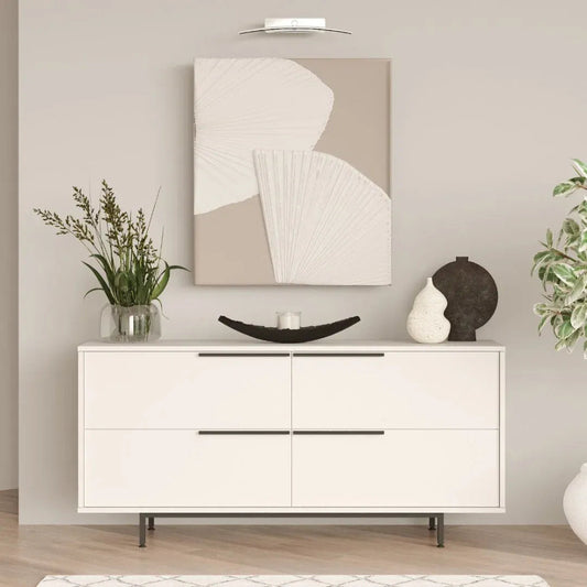 KDesign Console [White] HxWxD: 74.3x160x44.5cm, ON3-W