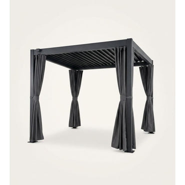 Louvered Pergola ? Aluminum with Adjustable Roof (3x3 m), P001