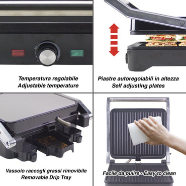 Beper Multifunction Electric Grill Grand-Grill, P101TOS503