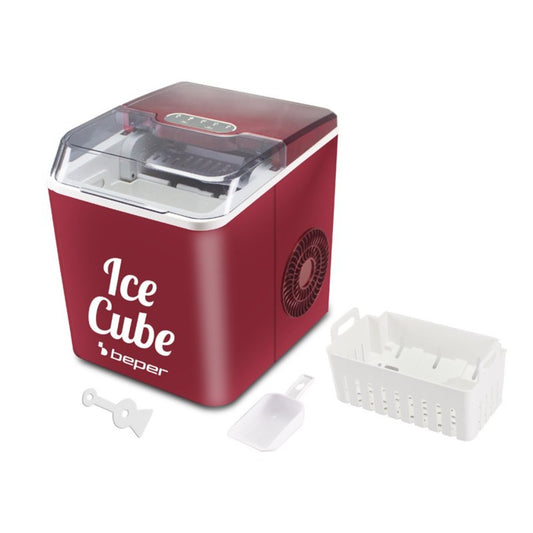 Beper, Ice Maker Machine, 12 kg in 24 Hours Stainless Steel 1.3 L Plastic, P102CON550