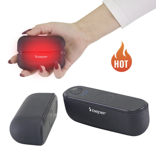 Beper Hand Warmer Rchargeable Magnetic, 3 Heat Level, USB-C Charging, P203TFO050