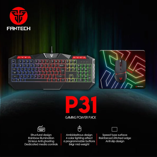 Fantech, P31 Gaming Combo 3In1