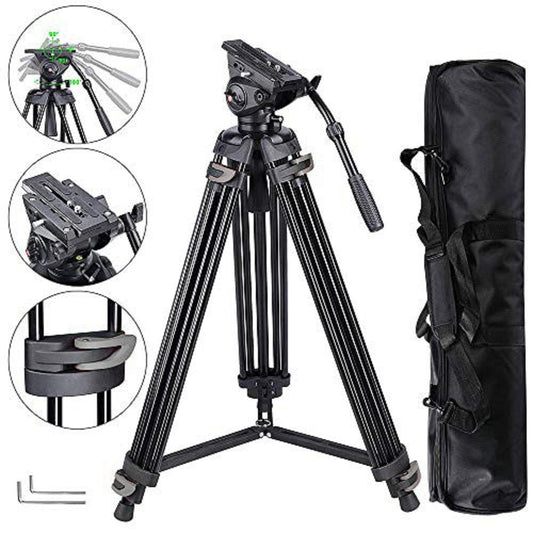 Anyall, Professional Tripod 360 degree Ball Head with Bag 6 Kg Load - AT9908.