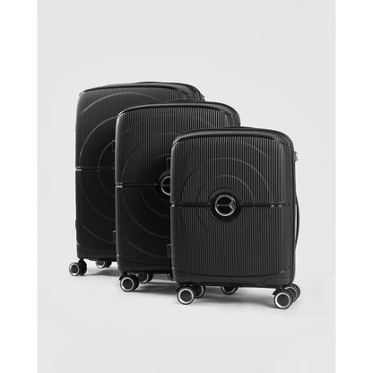 Partner Moden, 3-Piece Set Hardside Luggage Sets Suitcase With Spinner Wheels Lightweight Tsa Lock, Beige, Available in Different Colors