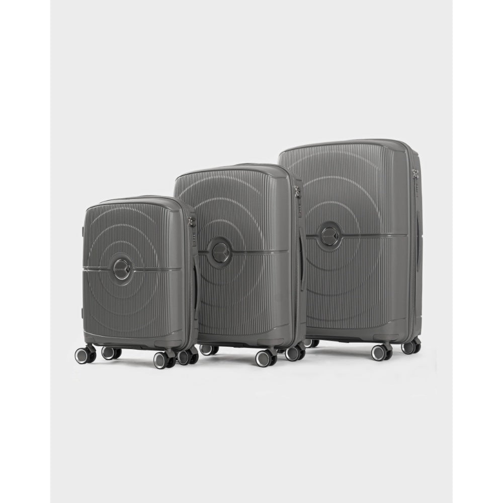 Partner Moden, 3-Piece Set Hardside Luggage Sets Suitcase With Spinner Wheels Lightweight Tsa Lock, Beige, Available in Different Colors