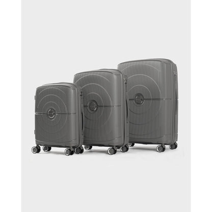 Partner Moden, 3-Piece Set Hardside Luggage Sets Suitcase With Spinner Wheels Lightweight Tsa Lock, Beige, Available in Different Colors