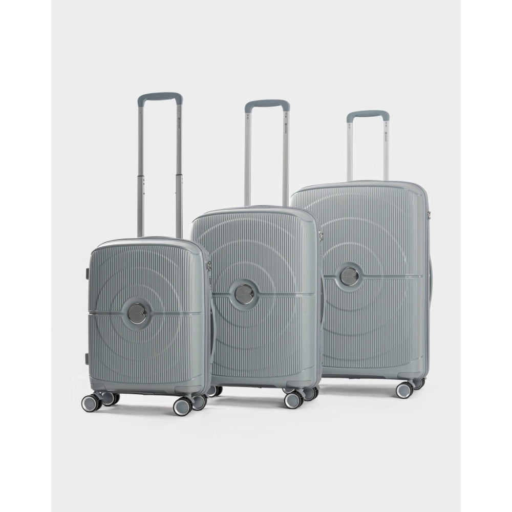 Partner Moden, 3-Piece Set Hardside Luggage Sets Suitcase With Spinner Wheels Lightweight Tsa Lock, Beige, Available in Different Colors
