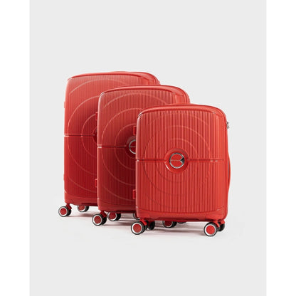 Partner Moden, 3-Piece Set Hardside Luggage Sets Suitcase With Spinner Wheels Lightweight Tsa Lock, Beige, Available in Different Colors