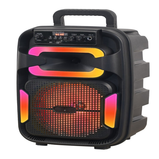 Super Bass Portable Bluetooth Woofer Speaker 8 Inch with Wired Mic GY801
