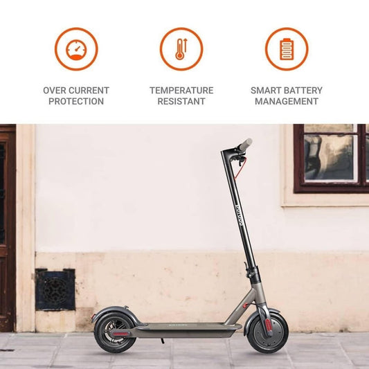 Porodo, Electric Urban Scooter Long-Range Battery Lightweight And Foldable- Black | Pd-Esctpo-Bk