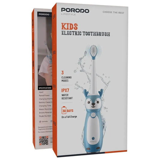 Porodo Kids Electric Toothbrush, PDLFSTK12