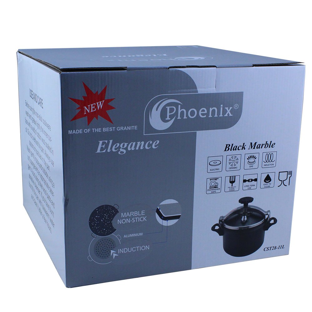 Phoenix, Professional Granite Pressure Cookware, 'Presto'