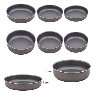 Phoenix, Professional Granite Round Baking Tray 3 Pcs Set