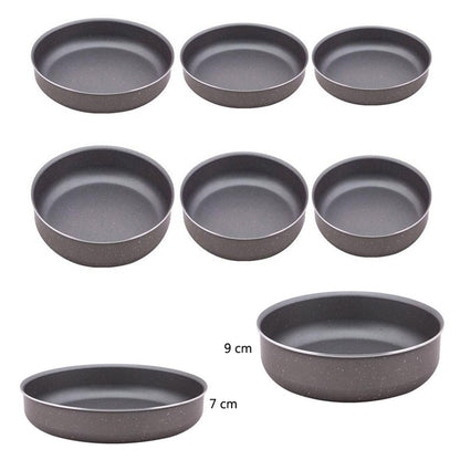 Phoenix, Professional Granite Round Baking Tray 3 Pcs Set
