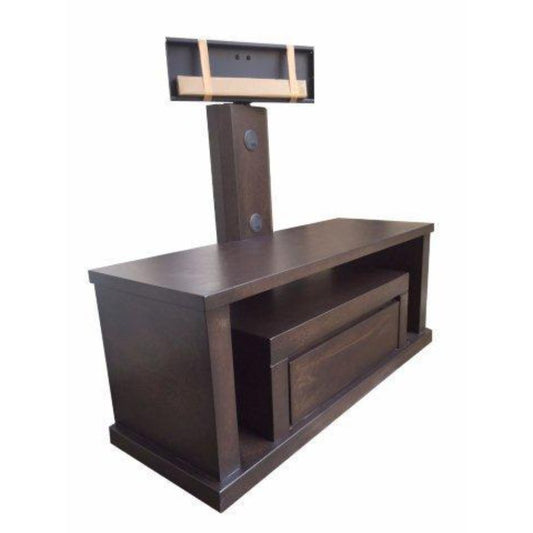 Multivisao, (40-Inch To 50-Inch) TV Table with 1 Shelf + Brown Drawer, PLC700