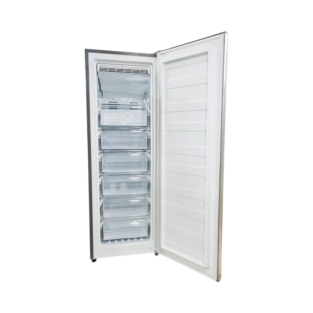 Perfetto Freezer No Frost 6 Drawers, +1 Flap, 235L, Inox Door, Grey Cabinet, R600A, European Plug, PRF-PRF258IX