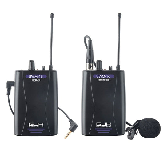Professional UHF Wireless Microphone for Conferences and Hosting - UWM16.