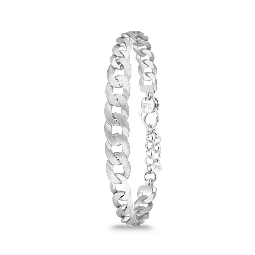 Polo Exchange, Man Silver Bracelet