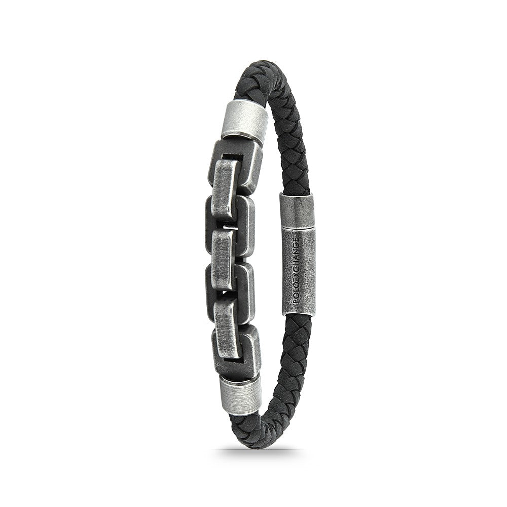 Polo Exchange, Men Stainless Steel Bracelet Adjustable