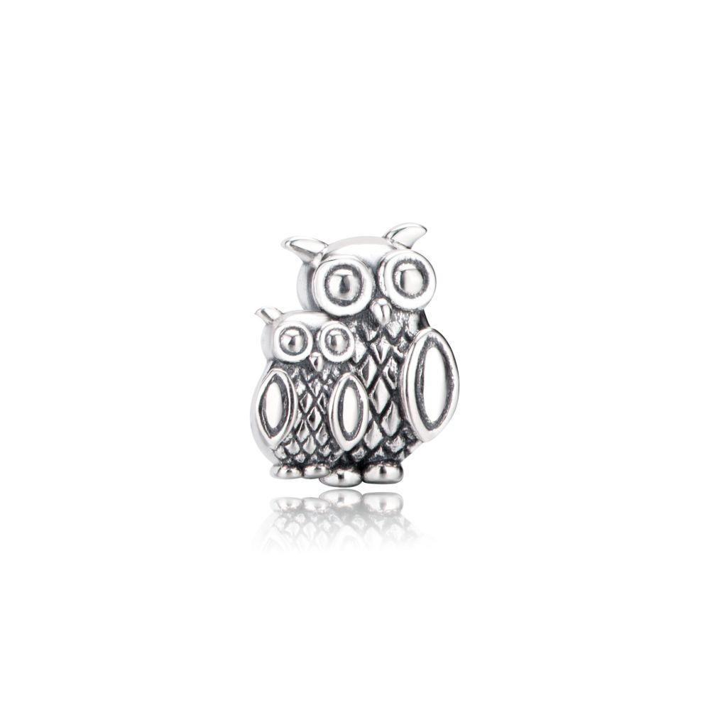 Polo Exchange, Woman Jewelries, Sterling Silver Owl Charm