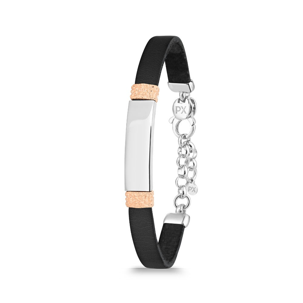 Polo Exchange, Man Silver Bracelet