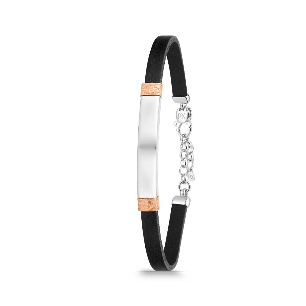 Polo Exchange, Man Silver Bracelet
