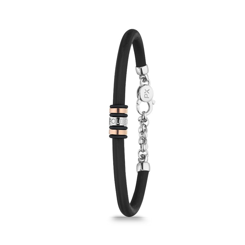 Polo Exchange, Man Silver Bracelet