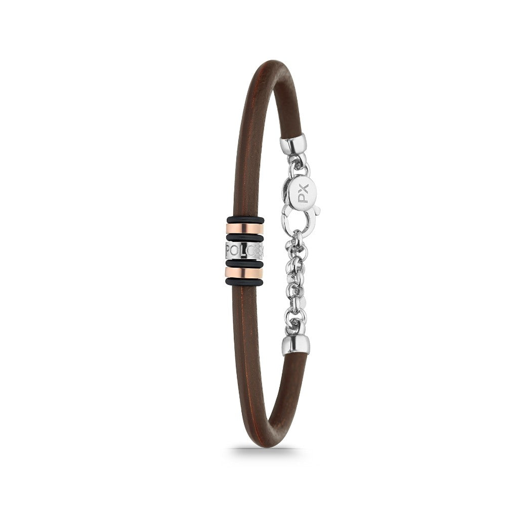 Polo Exchange, Man Silver Bracelet