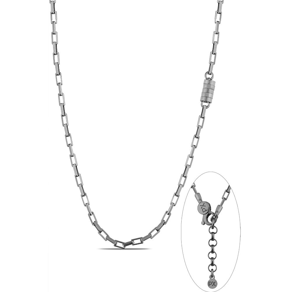 Polo Exchange, Man Silver Necklace