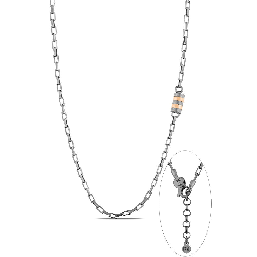 Polo Exchange, Man Silver Necklace