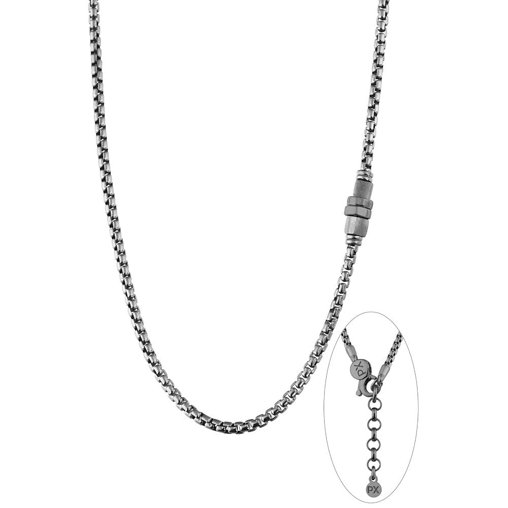 Polo Exchange, Man Silver Necklace