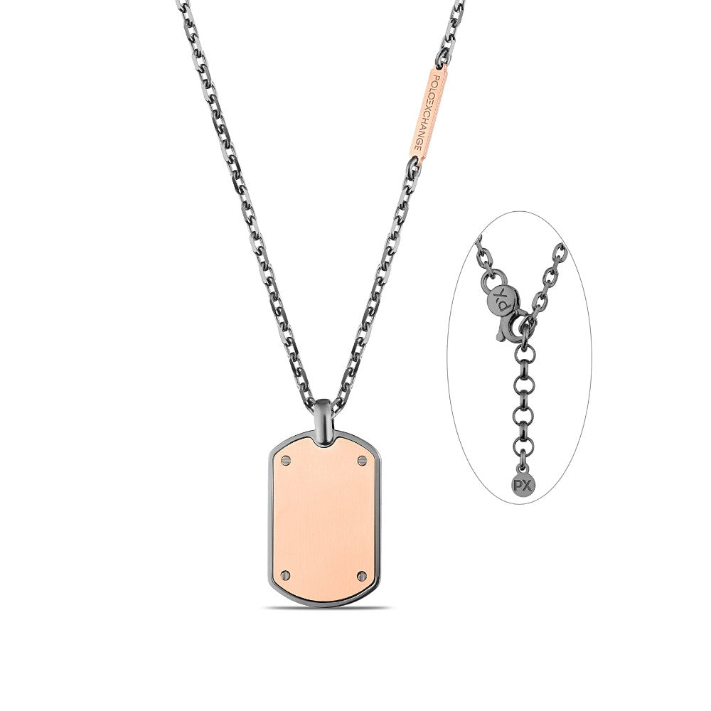 Polo Exchange, Man Silver Necklace