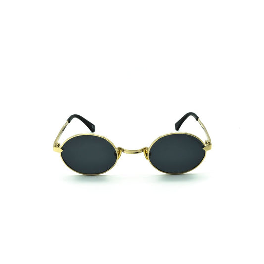 Polo Exchange, Unisex Sunglasses, Black Lenses, Silver Frame, Silver Temple.