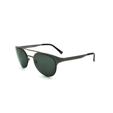 Polo Exchange, Unisex Sunglasses, Green Lenses, Grey Frame, Grey Temple.