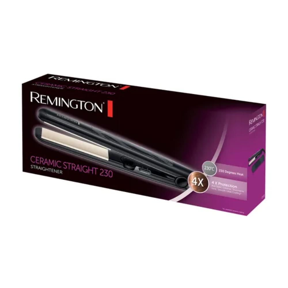 Remington, Ceramic Straight 230 Hair Straightener, Black, REM-S3500
