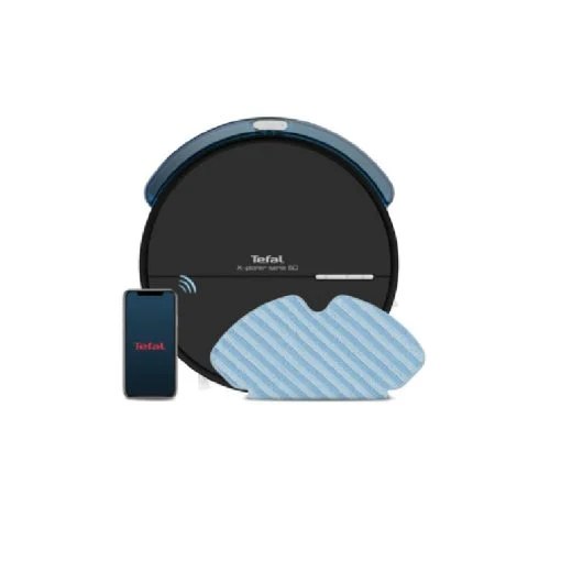 Tefal, Robot X-Plorer Series 60 2-In-1 Vacuum & Mop Ultra-Slim 6 Cm
