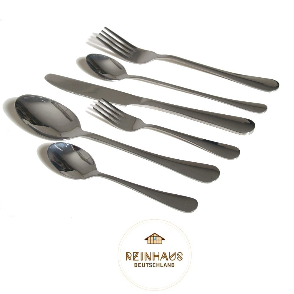 Reinhaus, Flatware / Cutlery / Stainless Steel Model 1010 Dinner Spoon Set 6pcs