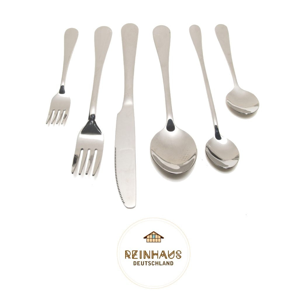 Reinhaus, Flatware / Cutlery / Stainless Steel Model 1010 Dinner Spoon Set 6pcs
