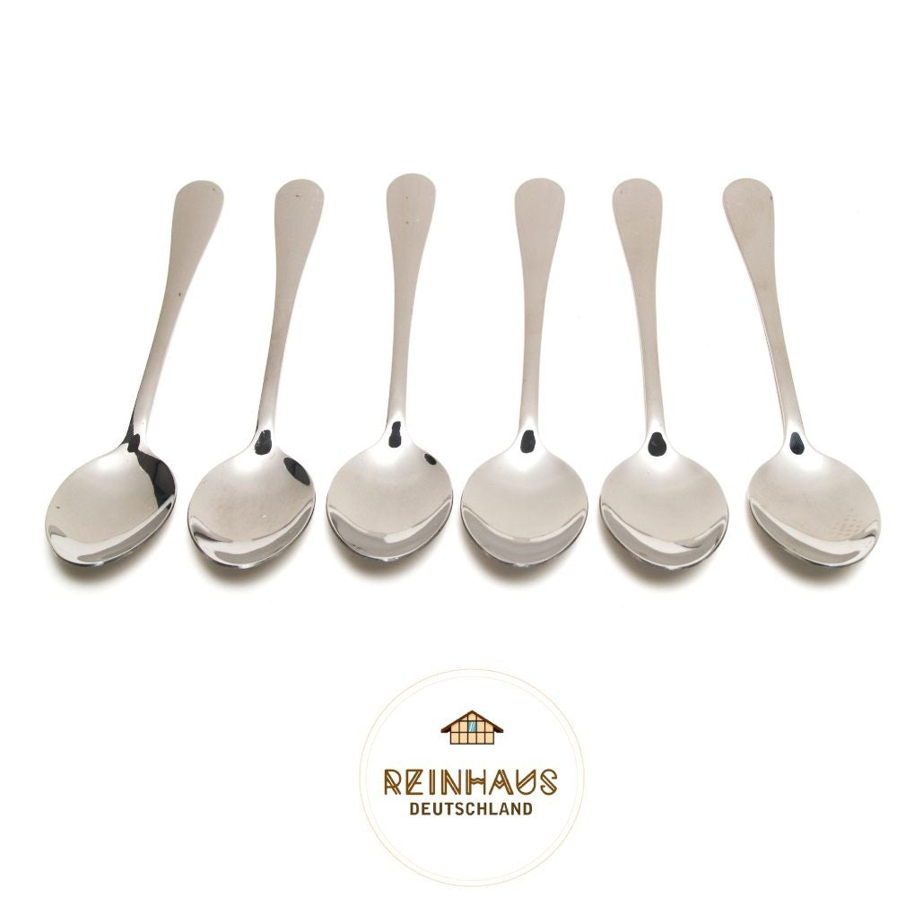 Reinhaus, Flatware / Cutlery / Stainless Steel Model 1010 Dinner Spoon Set 6pcs