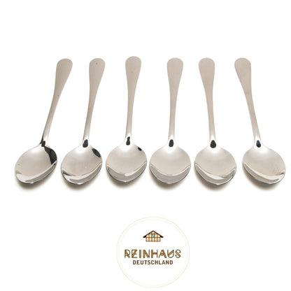 Reinhaus, Flatware / Cutlery / Stainless Steel Model 1010 Dinner Spoon Set 6pcs