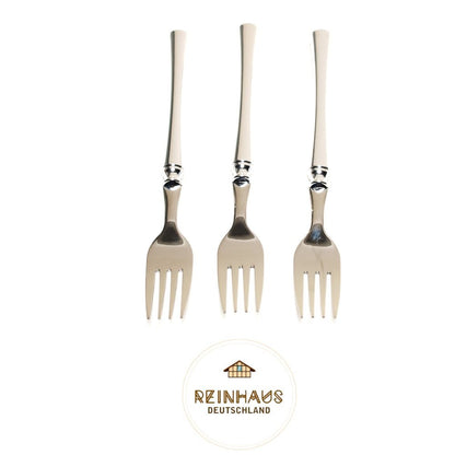 Reinhaus, Flatware / Cutlery / Stainless Steel Model Shine Star Dinner Fork Set 3pcs