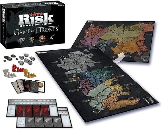 Usaopoly Risk Themed Game Of Thrones Strategy Board Game |For Game Of Thrones Fans | Official Merchandise | Based On The Tv Show On Hbo