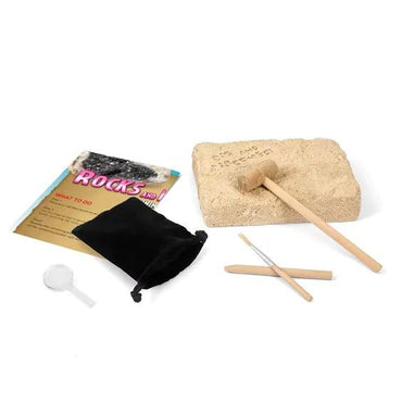 Science Explore, Dig & Discover-Explore & Learn Rocks And Minerals Mining Kit Excavation Adventure Kit Geology Science Education Stem