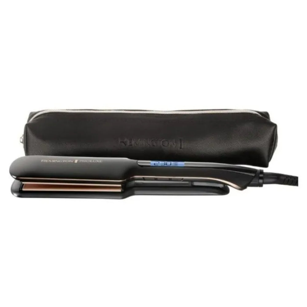 Remington Proluxe Midnight Wide Plate Hair Straightener, S9150B E51